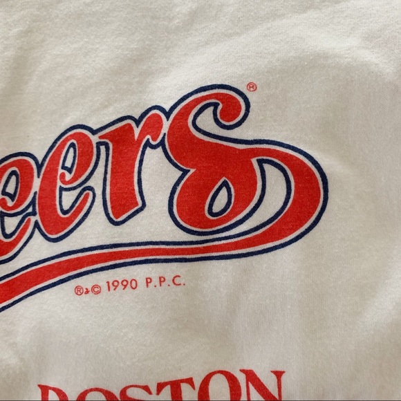 SOLD 🚫 Rare Vintage 1990 Cheers Boston Tee - Picture 6 of 6